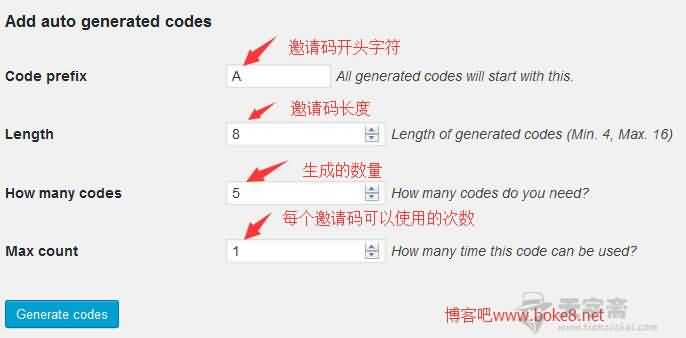 图片[2]-【WP插件】wordpress注册邀请码插件Easy Invitation Codes (附汉化版及使用方法)-七木云