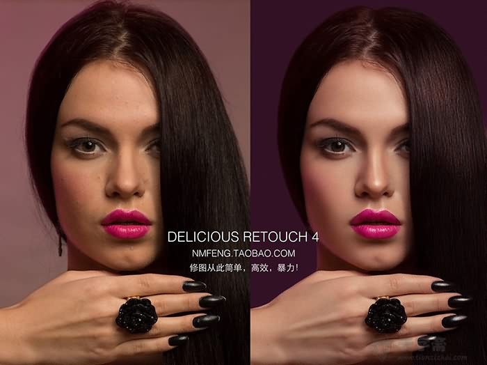 图片[1]-Delicious Retouch 4.5中文汉化增强版PS美容磨皮插件-七木云